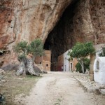 grotte sicily italy village old abandoned